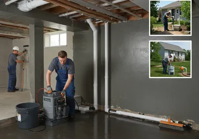 Basement Waterproofing and Flood Prevention process in Danby, VT